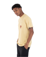 The Hurley Mens Heart Pocket T-Shirt in Hazelnut