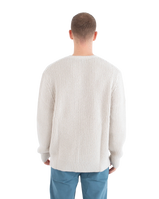 The Hurley Mens Waffle One & Only Jumper in Bone