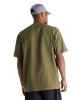 The New Balance Mens Numeric Cotton T-Shirt in Olive