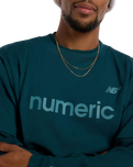 The New Balance Mens Numeric Cotton T-Shirt in Medusa