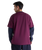The New Balance Mens Numeric Cotton T-Shirt in Mulled Wine