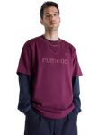 The New Balance Mens Numeric Cotton T-Shirt in Mulled Wine