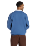 The New Balance Mens Numeric French Terry Sweatshirt in Magic Blue