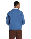 The New Balance Mens Numeric French Terry Sweatshirt in Magic Blue