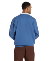 The New Balance Mens Numeric French Terry Sweatshirt in Magic Blue
