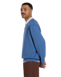 The New Balance Mens Numeric French Terry Sweatshirt in Magic Blue