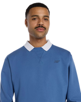 The New Balance Mens Numeric French Terry Sweatshirt in Magic Blue