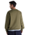The New Balance Mens Numeric French Terry Sweatshirt in Olive