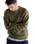 The New Balance Mens Numeric French Terry Sweatshirt in Olive