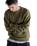 The New Balance Mens Numeric French Terry Sweatshirt in Olive
