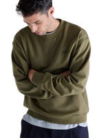 The New Balance Mens Numeric French Terry Sweatshirt in Olive