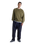 The New Balance Mens Numeric French Terry Sweatshirt in Olive