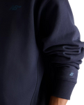 Numeric French Terry Sweatshirt in Dark Knight