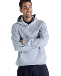 The New Balance Mens Numeric French Terry Hoodie in Athletic Grey