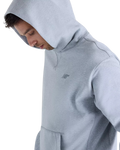 The New Balance Mens Numeric French Terry Hoodie in Athletic Grey