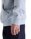 The New Balance Mens Numeric French Terry Hoodie in Athletic Grey