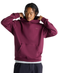 The New Balance Mens Numeric French Terry Hoodie in Mulled Wine
