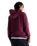 The New Balance Mens Numeric French Terry Hoodie in Mulled Wine