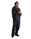 The New Balance Mens Numeric French Terry Hoodie in Mulled Wine