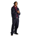 The New Balance Mens Numeric French Terry Hoodie in Mulled Wine