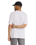 The New Balance Mens Numeric Linear Logo T-Shirt in White