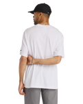 The New Balance Mens Numeric Linear Logo T-Shirt in White