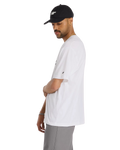 The New Balance Mens Numeric Linear Logo T-Shirt in White