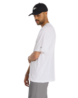 The New Balance Mens Numeric Linear Logo T-Shirt in White