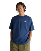 The New Balance Mens Numeric Small Logo T-Shirt in Navy