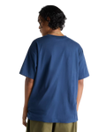 The New Balance Mens Numeric Small Logo T-Shirt in Navy