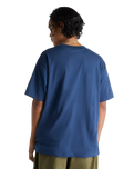 The New Balance Mens Numeric Small Logo T-Shirt in Navy
