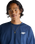 The New Balance Mens Numeric Small Logo T-Shirt in Navy