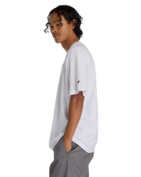 The New Balance Mens Numeric Small Logo T-Shirt in White