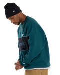 The New Balance Mens Numeric Team Sweatshirt in Medusa