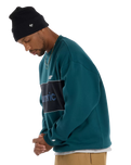 The New Balance Mens Numeric Team Sweatshirt in Medusa