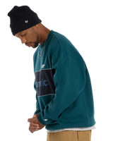 The New Balance Mens Numeric Team Sweatshirt in Medusa