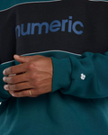 The New Balance Mens Numeric Team Sweatshirt in Medusa