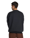 The New Balance Mens Numeric Team Sweatshirt in Black