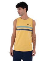 Oceancare Stripes Vest in Pebble