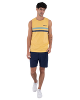 Oceancare Stripes Vest in Pebble