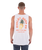 The Hurley Mens Printing Press Berjim Vest in White