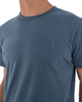 The Hurley Mens Low Tide T-Shirt in Submarine