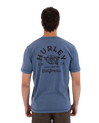 The Hurley Mens Sider T-Shirt in Grey Teal
