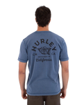 The Hurley Mens Sider T-Shirt in Grey Teal