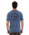 The Hurley Mens Sider T-Shirt in Grey Teal
