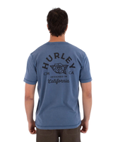 The Hurley Mens Sider T-Shirt in Grey Teal