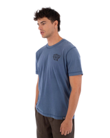 The Hurley Mens Sider T-Shirt in Grey Teal
