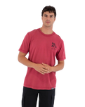The Hurley Mens Sider T-Shirt in Cherry