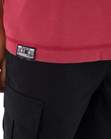 The Hurley Mens Sider T-Shirt in Cherry