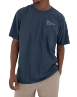The Hurley Mens Sider T-Shirt in Submarine